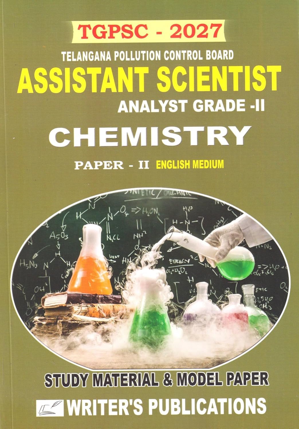 Telangana Pollution Control Board (TGPCB) Assistant Scientist Analyst Grade-II Chemistry Paper-II 2027 ll TGPCB Study Material & Model Paper