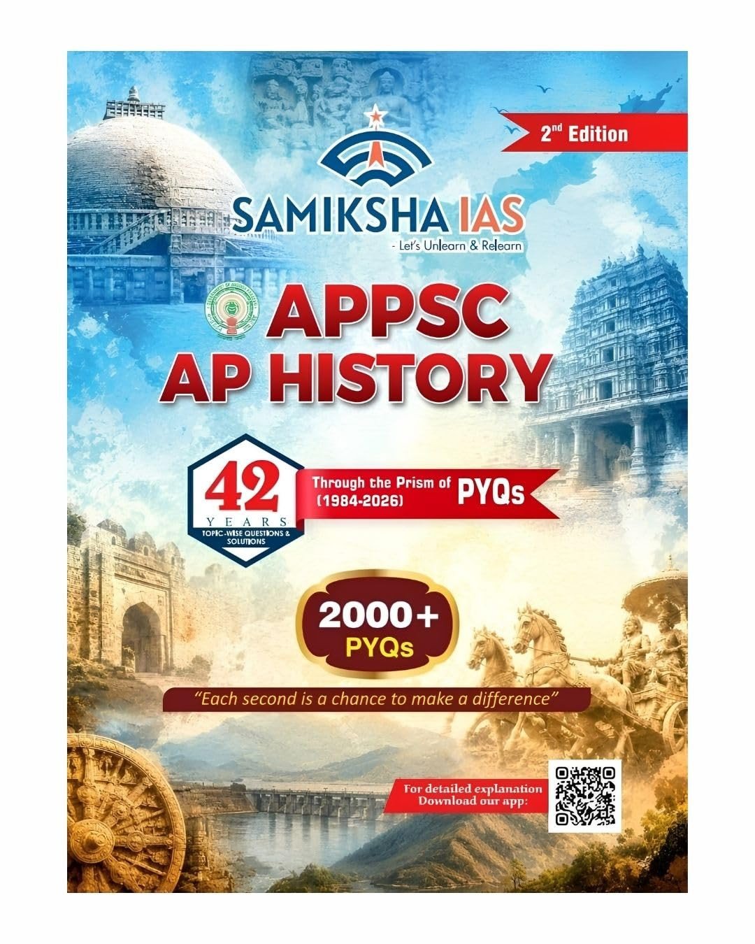 APPSC Andhra Pradesh History 42 Years (1984-2026) PYQs With Solutions ll 2000+ Topic-Wise Previous Year Questions ll 2nd Edition 2026