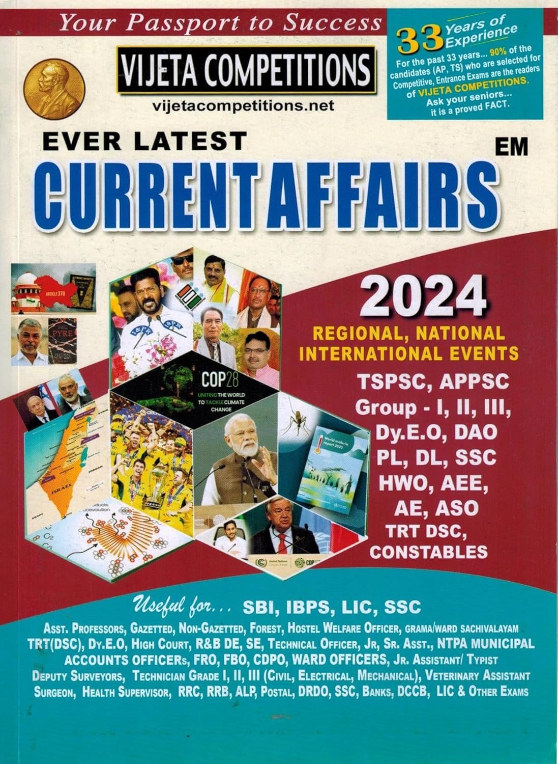 Ever Latest Current Affairs 2024 (From March 2023 till Dec 10th 2023) l December 2023 Edition