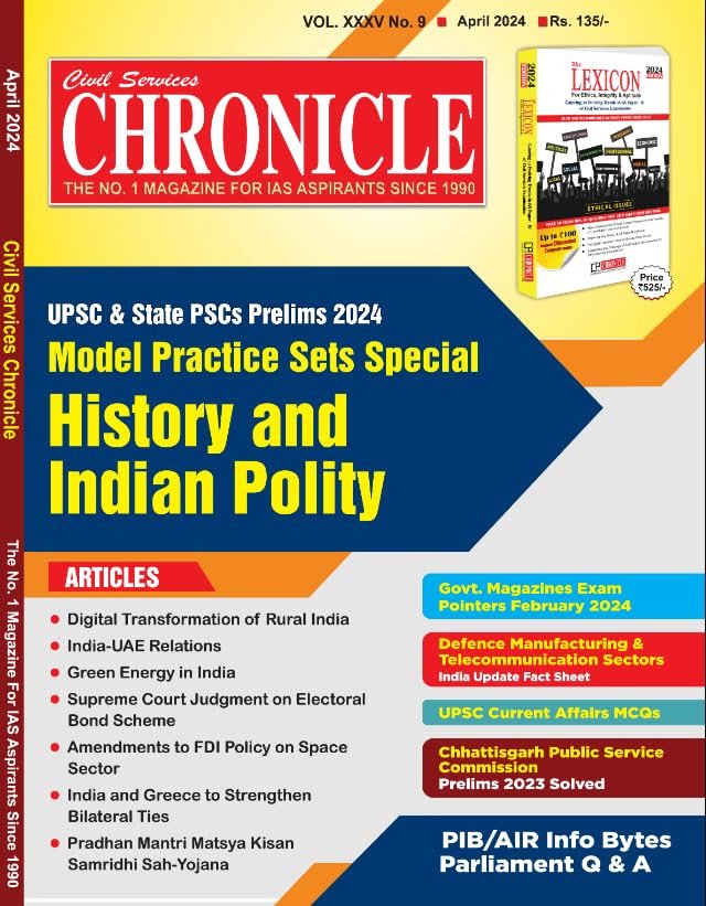 Civil Services Chronicle Magazine April 2024