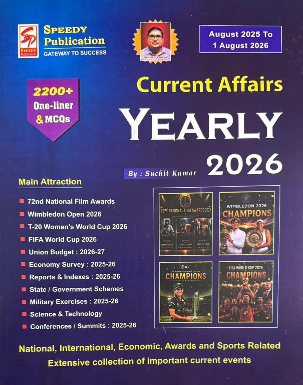 Speedy Current Affairs Yearly Magazine (From August 2025 to August 2026)