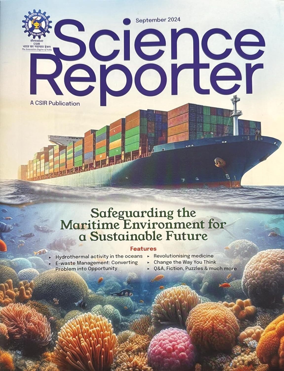 Science Reporter Monthly Magazine September 2024