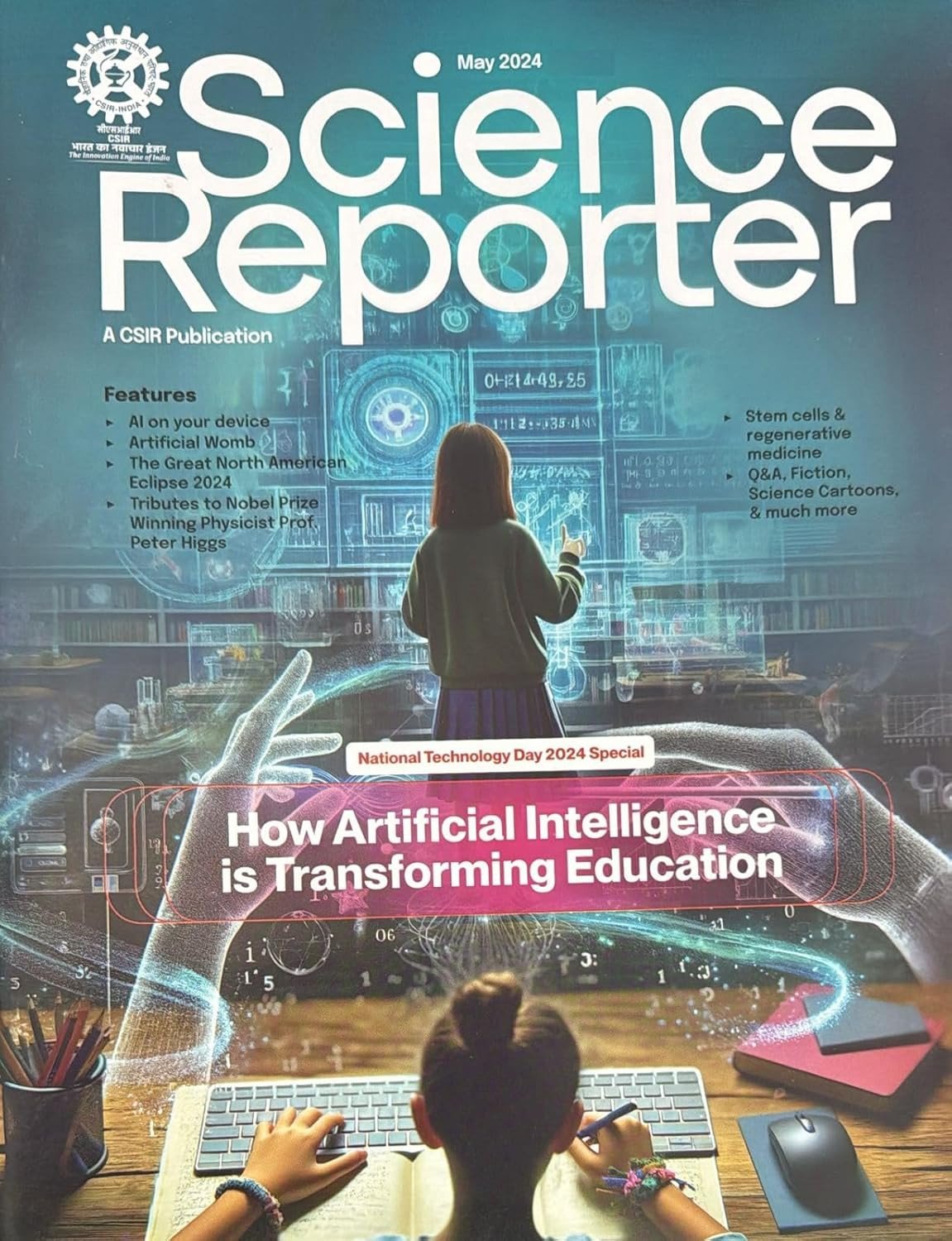 Science Reporter Monthly Magazine May 2024