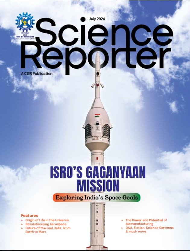 Science Reporter Monthly Magazine July 2024