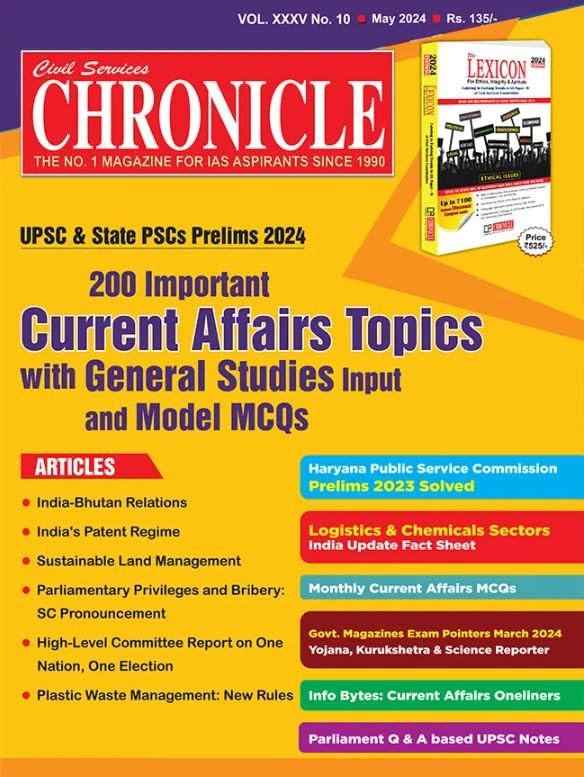 Civil Services Chronicle Magazine May 2024