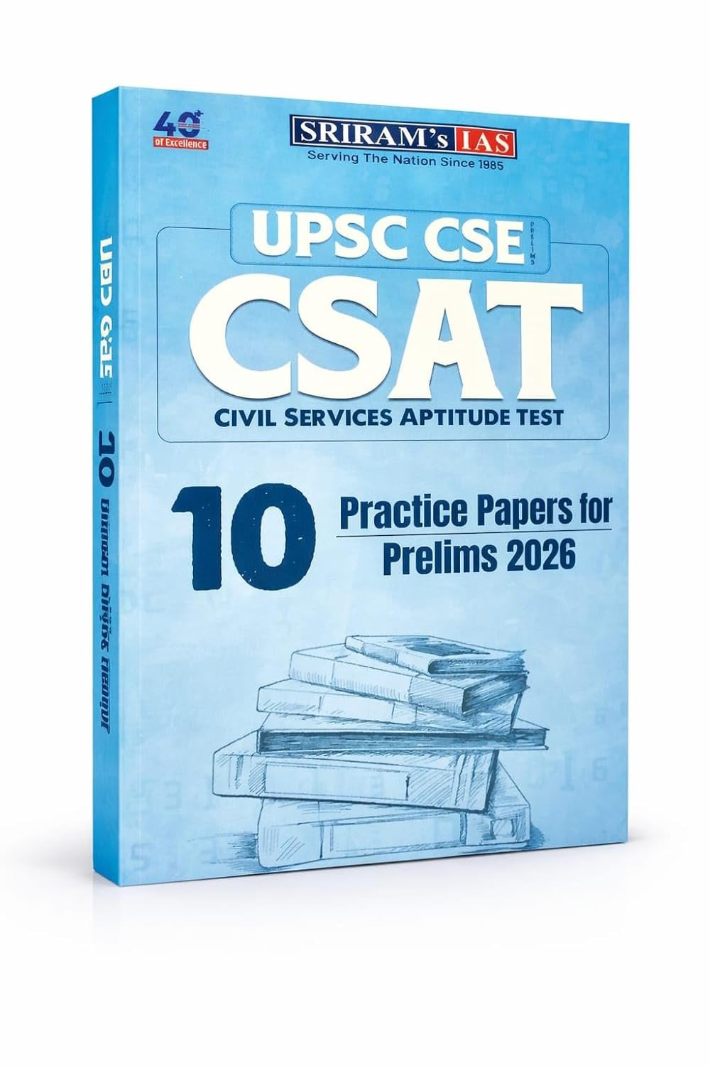 Sriram's IAS UPSC CSE CSAT Civil Services Aptitude Test, 10 Practice Papers for Prelims 2026