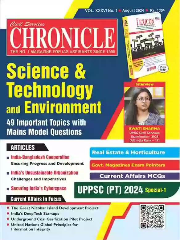 Civil Services Chronicle Magazine August 2024