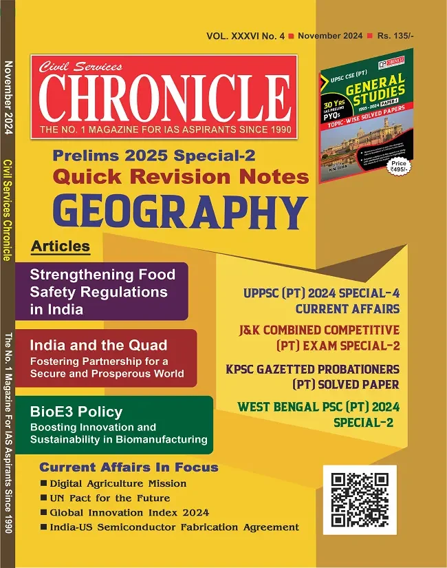 Civil Services Chronicle Magazine November 2024
