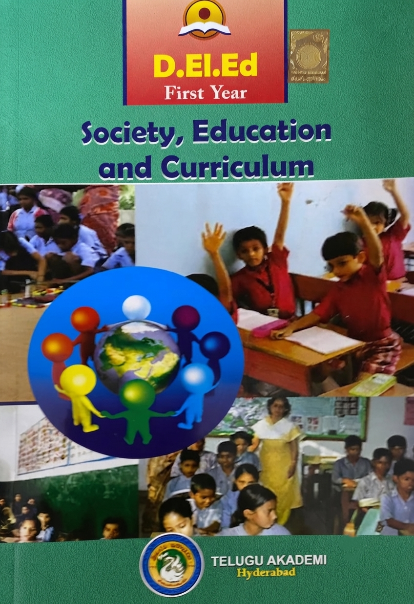 D.El.Ed Society Education & Curriculum By Telugu Akademi