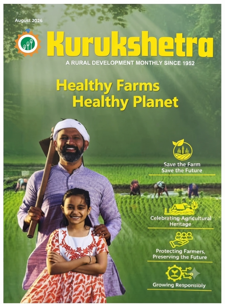 Kurukshetra August 2026 - Healthy Farms Healthy Planet (English Medium)