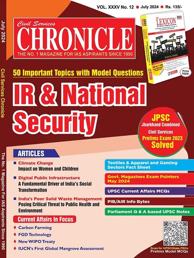 Civil Services Chronicle Magazine July 2024