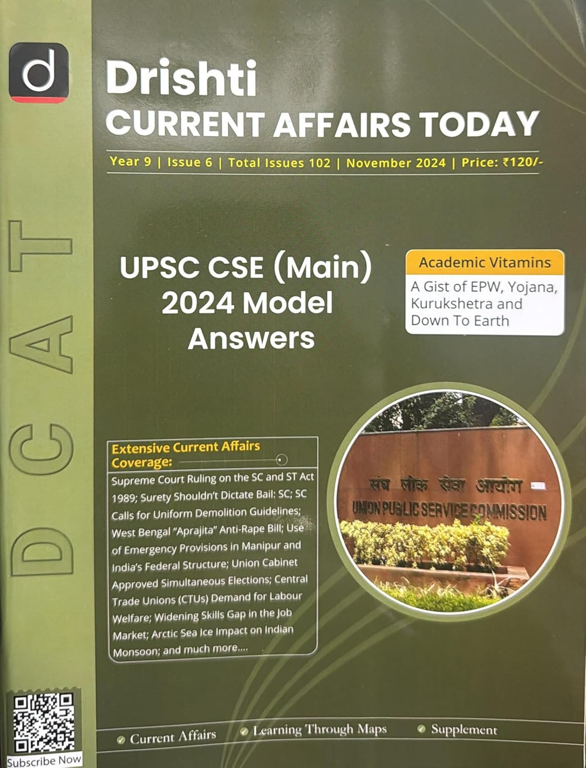 Drishti IAS DCAT Current Affairs Today l November 2024